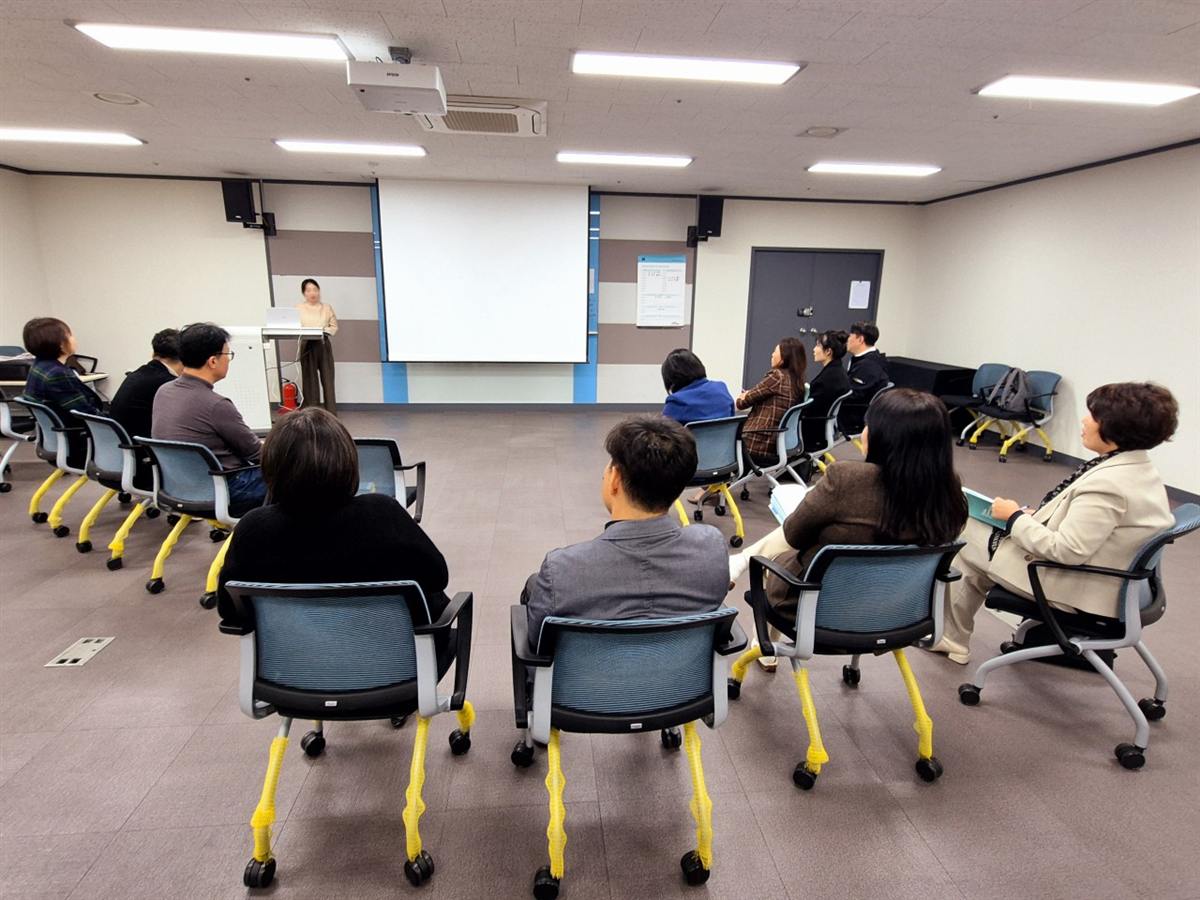 수강생 발표 실습 장면
